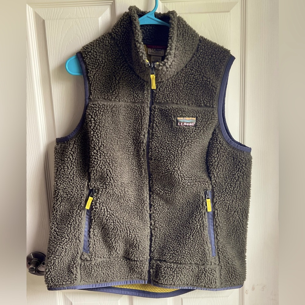 L.L. Bean fleece vest